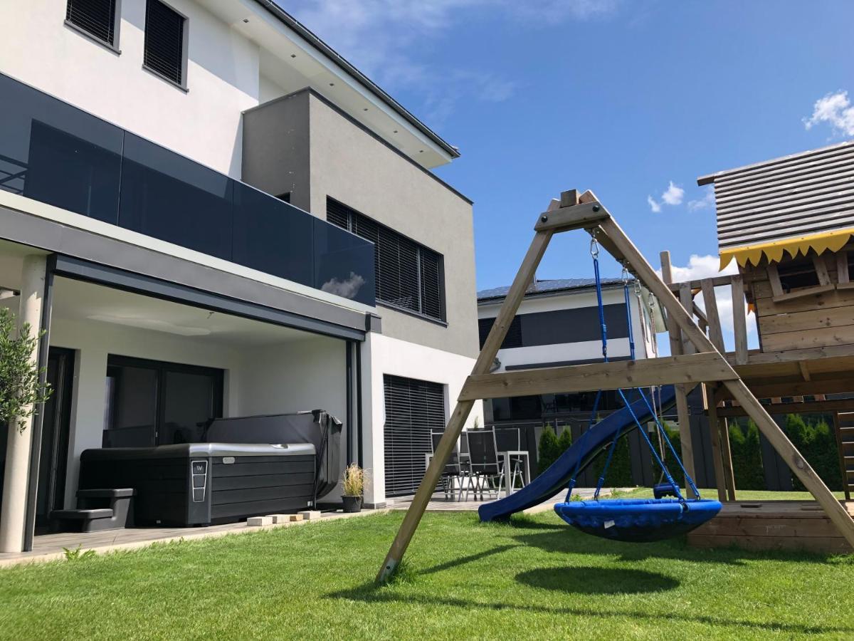 Moderne Ferienwohnung Mit Terrasse Und Garten Verwaltungsgemeinschaft Haldenwang Exterior foto